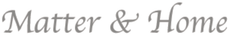 Matter and Home logo