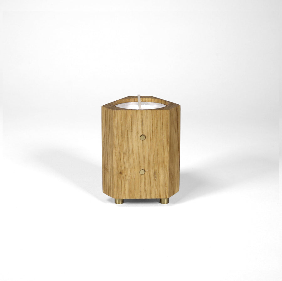Wood Light (Votive) Holder